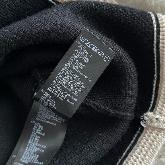 Reiss Ellie Colour Block Knitted Dress - Picture 9 of 10